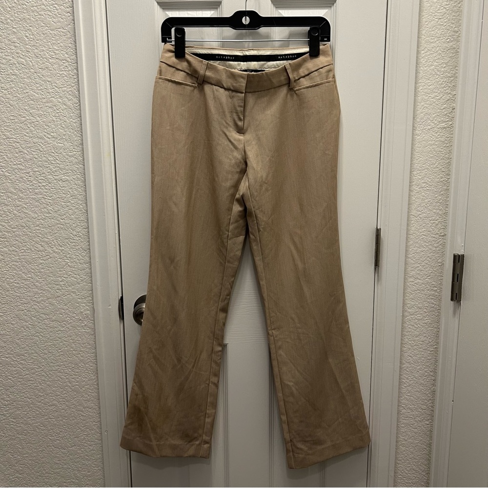 Metaphor tan slacks size 4P